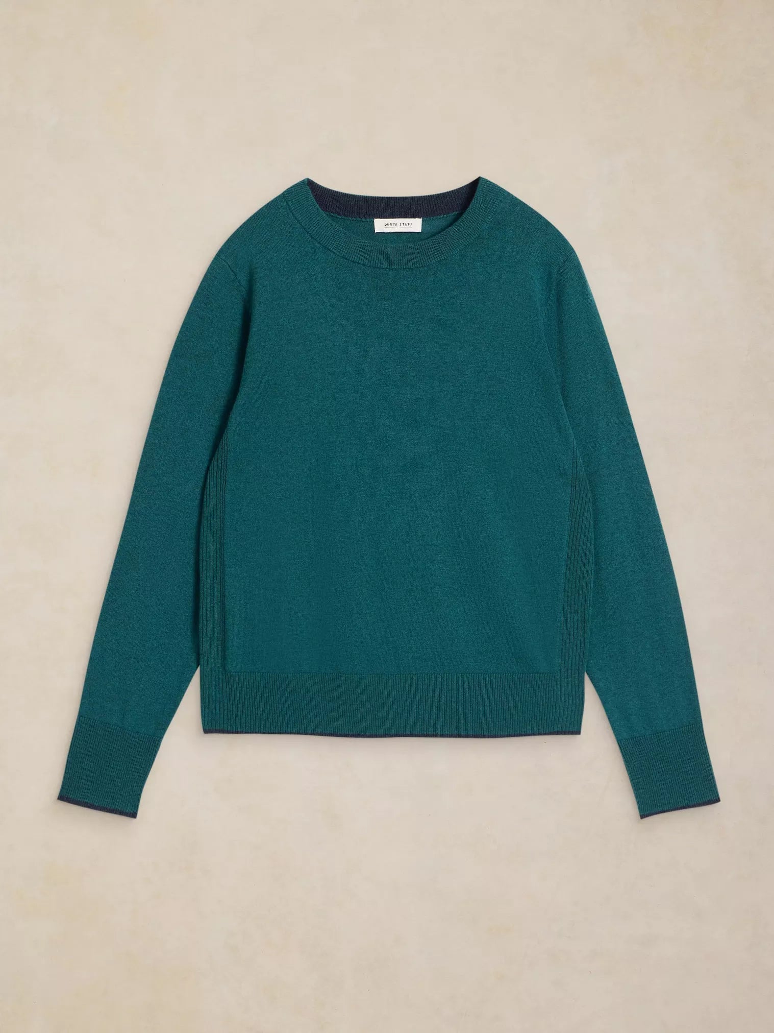 White Stuff Katie Jumper Mid Teal