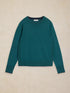 White Stuff Katie Jumper Mid Teal