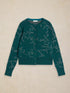 White Stuff Lois Sparkle Cardi Mid Teal