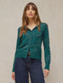 White Stuff Lois Sparkle Cardi Mid Teal