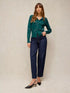 White Stuff Lois Sparkle Cardi Mid Teal