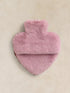 White Stuff Heart Hot Water Bottle Mid Plum