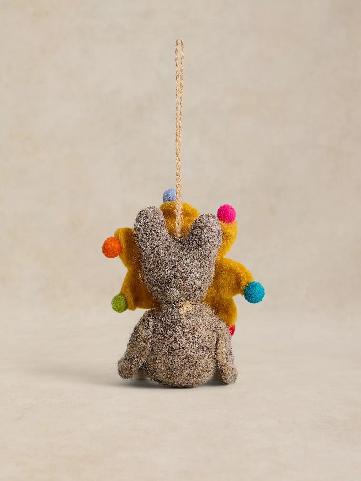 White Stuff Cat Star Hanging Dec Grey Multi