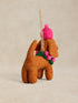 White Stuff Dog Wreath Hanging Dec Brown Multi