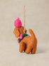 White Stuff Dog Wreath Hanging Dec Brown Multi