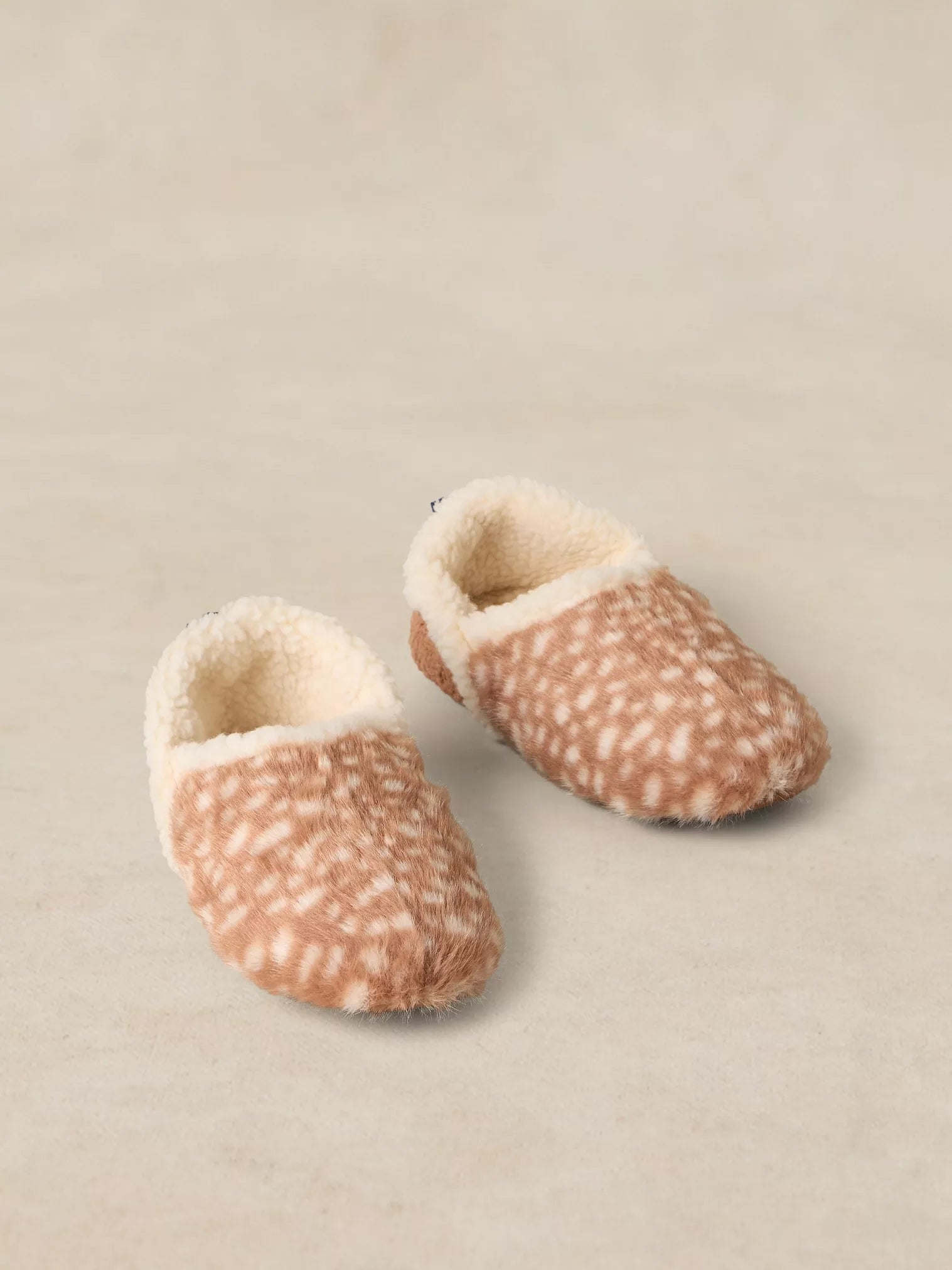White Stuff Reya Faux Fur Slipper Tan Multi