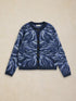 White Stuff Fluffy Animal Cardi Blue Multi