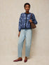 White Stuff Fluffy Animal Cardi Blue Multi