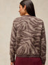 White Stuff Fluffy Animal Jumper Natural Multi