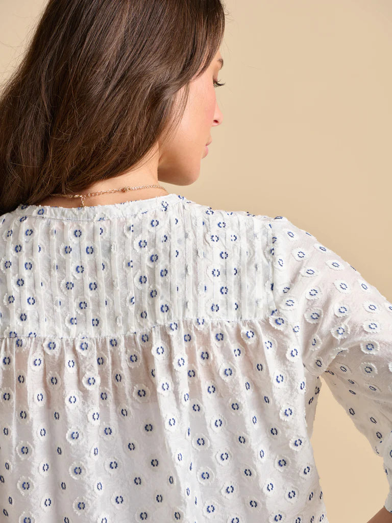 Brakeburn Boardwalk Blouse Cream