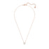 Swarovski Attract Square Rose Tone Necklace