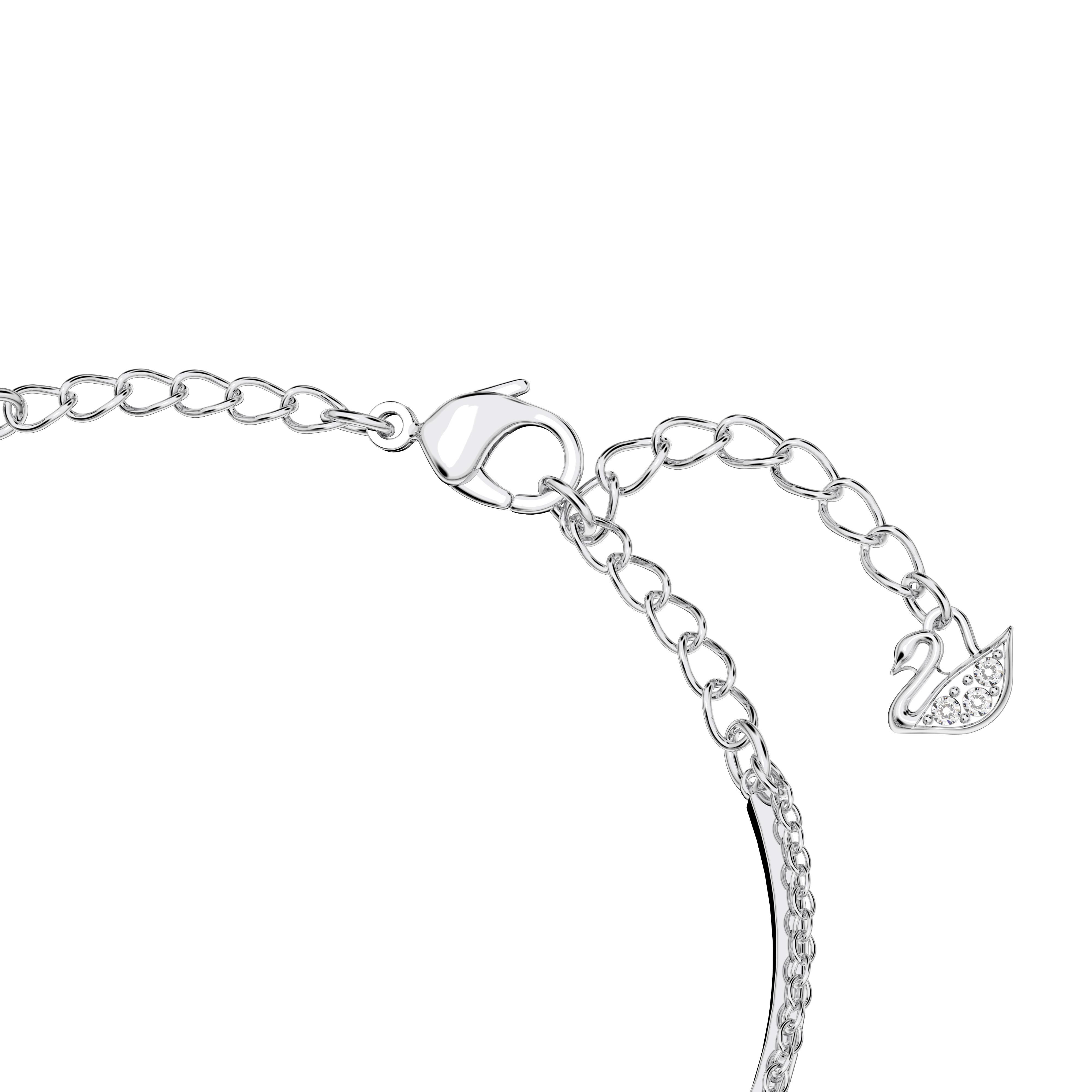 Swarovski Infinity Rhodium Bracelet