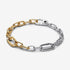 Pandora Mixed Metal Link Chain Bracelet