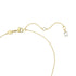 Swarovski Dextera Gold Tone Interlocking Necklace