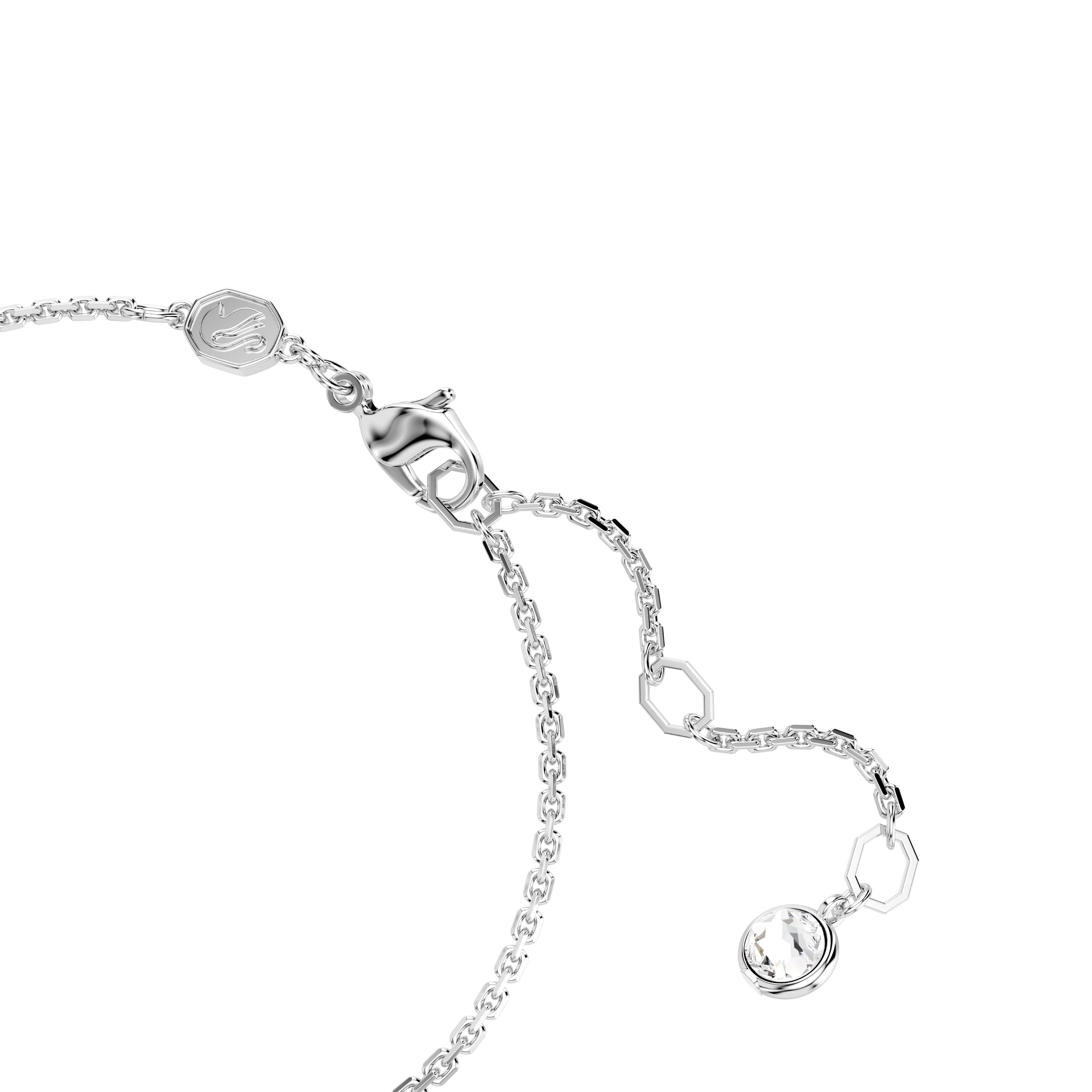 Swarovski Rhodium Hyperbola Infinity Bracelet