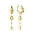 Swarovski Gold Tone Imber Drop Earrings