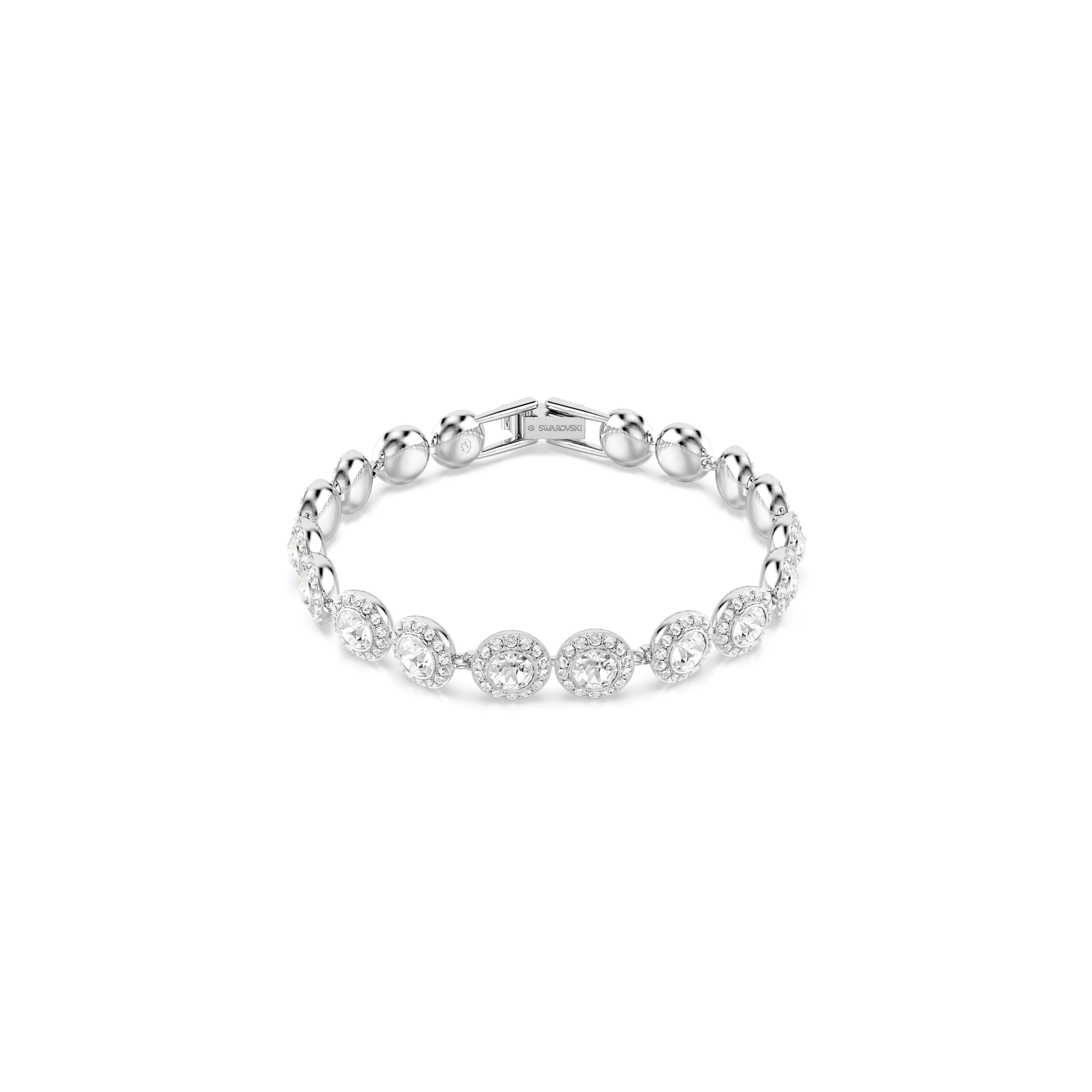 Swarovski Una Rhodium Bracelet