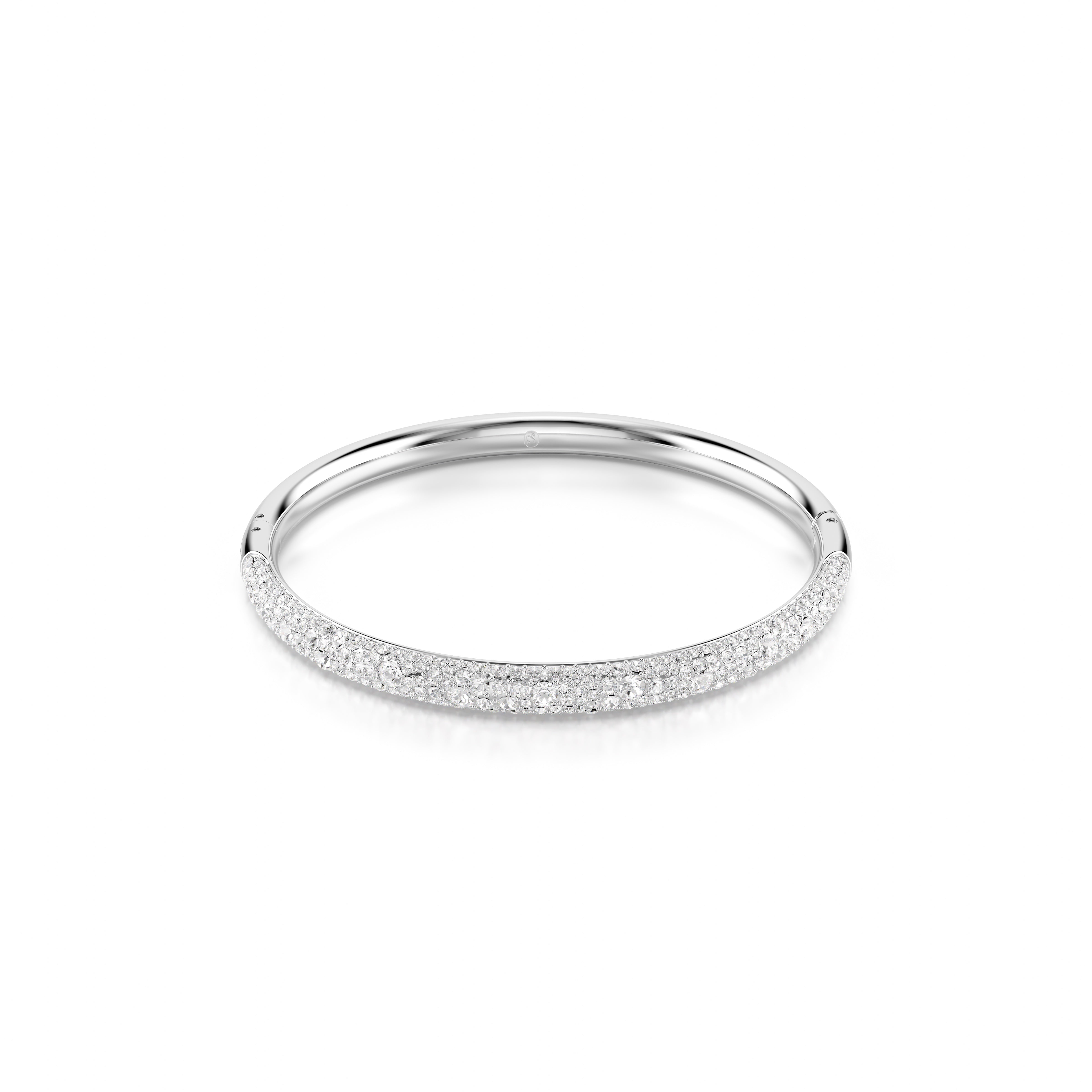 Swarovski Rhodium Meteora Snow Pavé Bangle