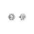 Swarovski Rhodium Idyllia Snowflake Earrings