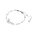 Swarovski Rhodium Idyllia Snowflake Bracelet