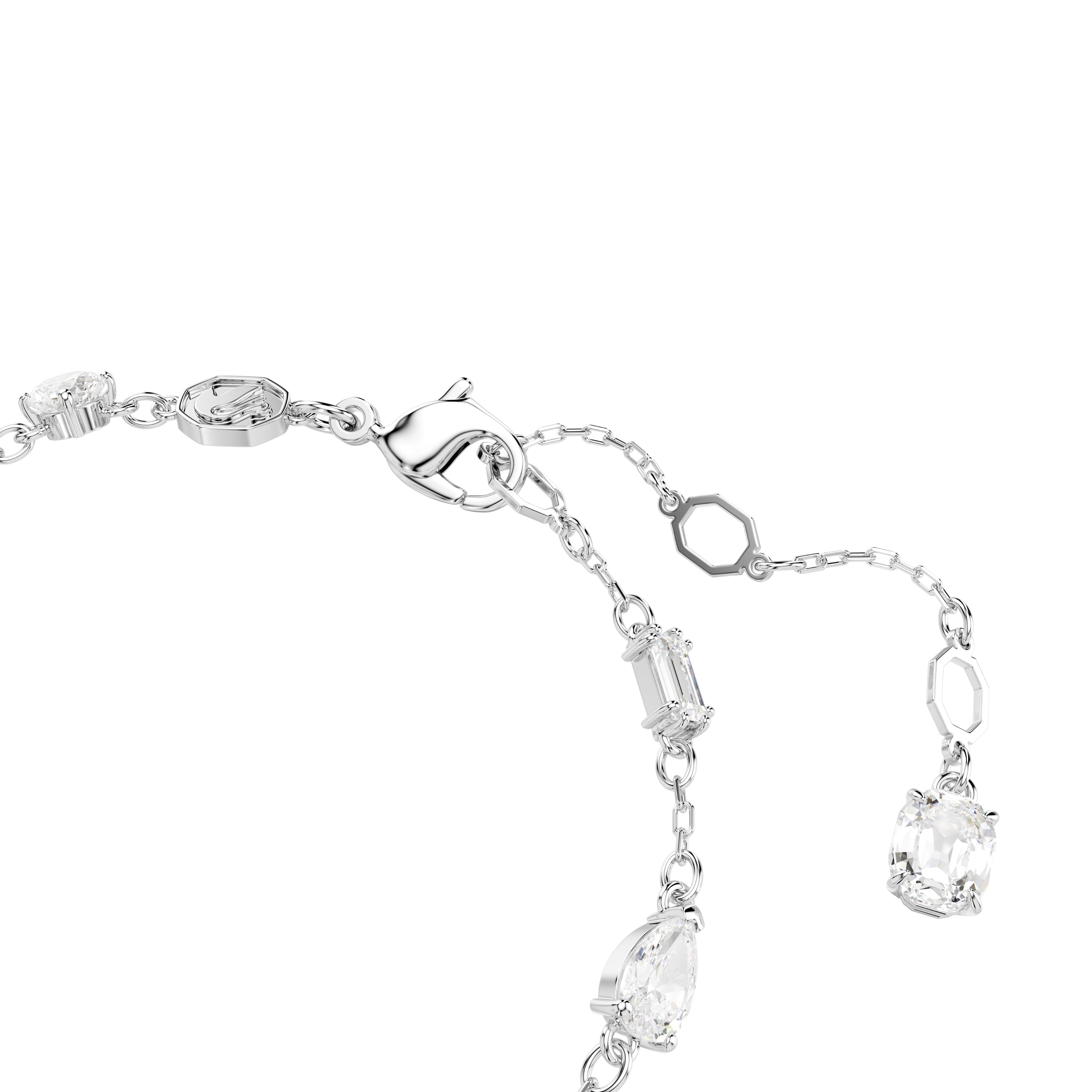 Swarovski Rhodium Idyllia Snowflake Bracelet