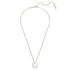 Swarovski Rose Gold Tone Matrix Pearl Necklace