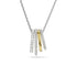 Swarovski Mixed Metals Hyperbola Necklace