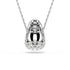 Swarovski Rhodium Sublima Necklace