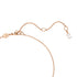 Swarovski Stilla Square Rose Tone Necklace