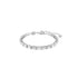 Swarovski Rhodium Matrix Tennis Baguette Cut Bracelet