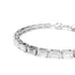 Swarovski Rhodium Matrix Tennis Baguette Cut Bracelet
