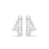 Swarovski Rhodium White Pearl Hoop Earrings