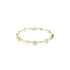Swarovski Constella Green Gold Tone Bracelet