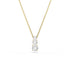 Swarovski Stilla Attract Gold Tone Necklace