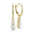 Swarovski Stilla Attract Gold Tone Drop Earrings
