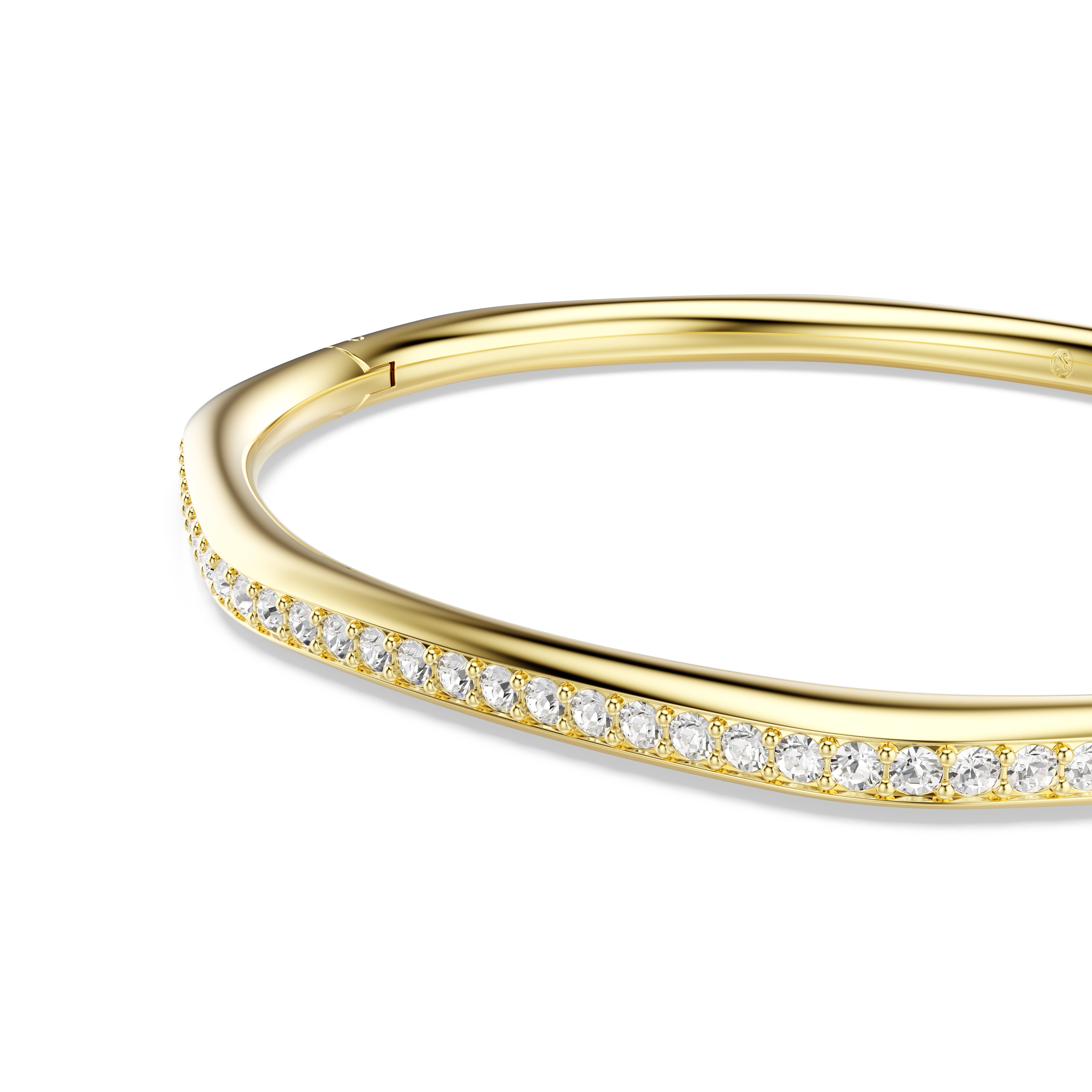 Swarovski Dextera Octagon Gold Tone Bangle