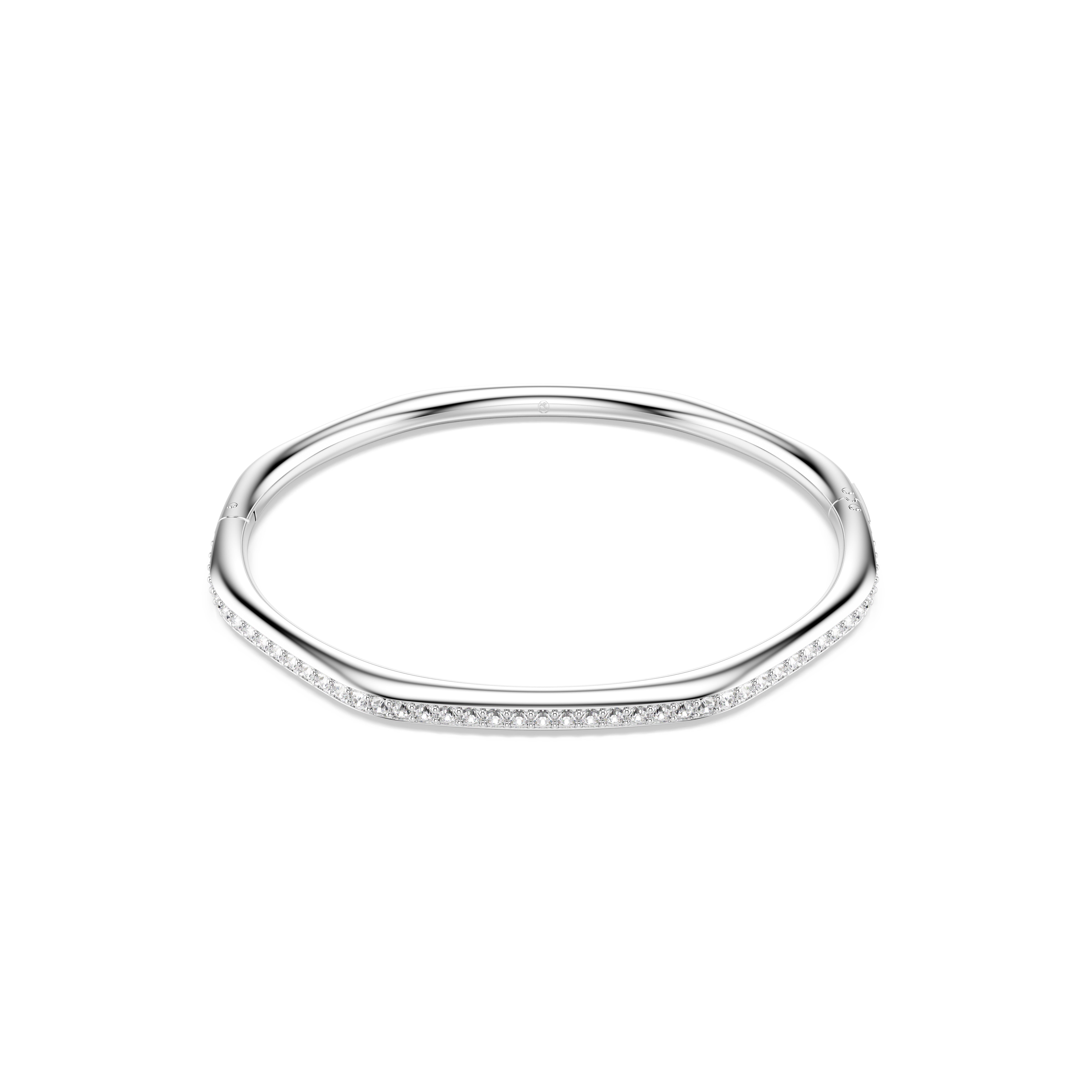Swarovski Dextera Octagon Rhodium Bangle