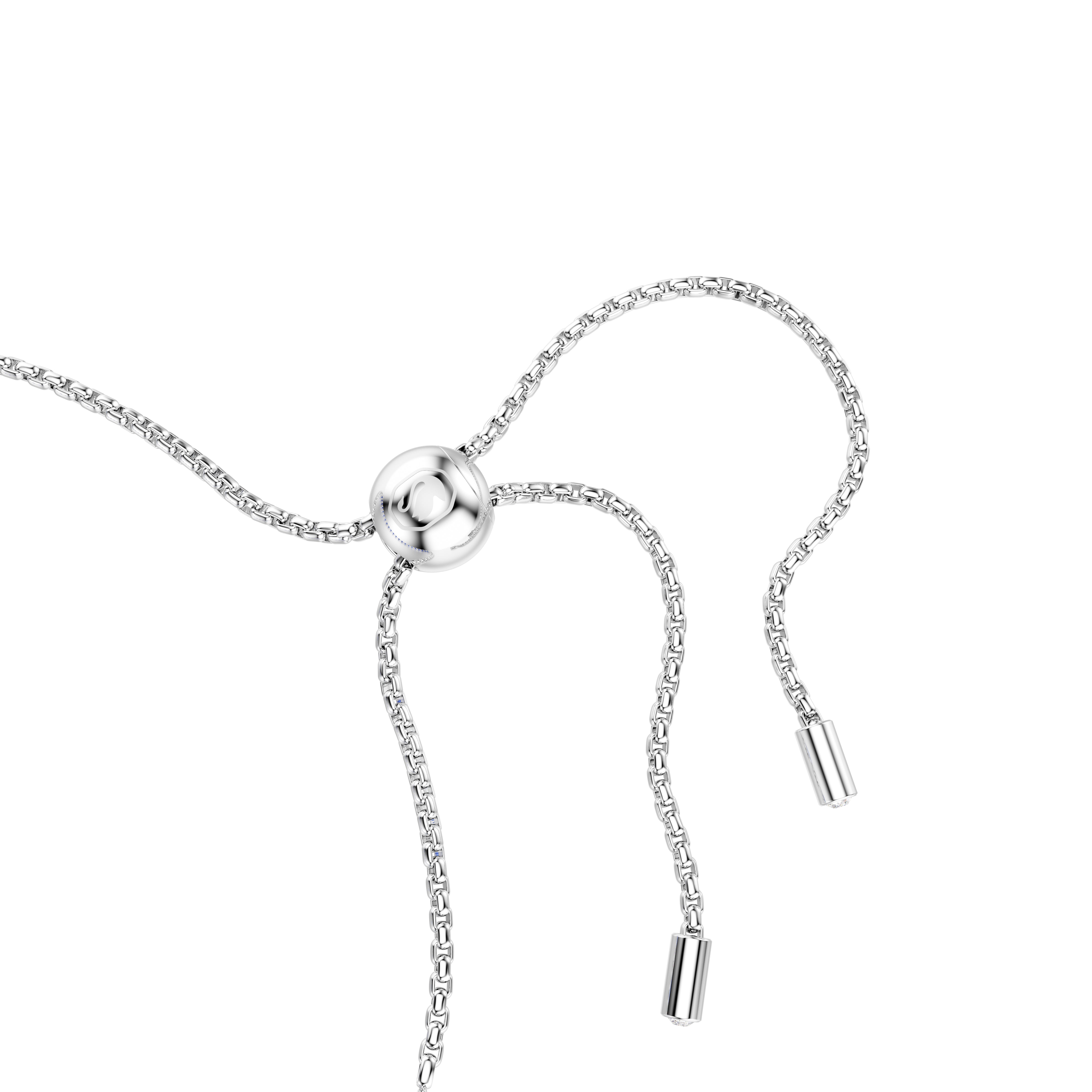 Swarovski Matrix Tennis Blue Mixed Cuts Rhodium Bracelet