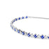 Swarovski Matrix Tennis Blue Mixed Cuts Rhodium Bracelet