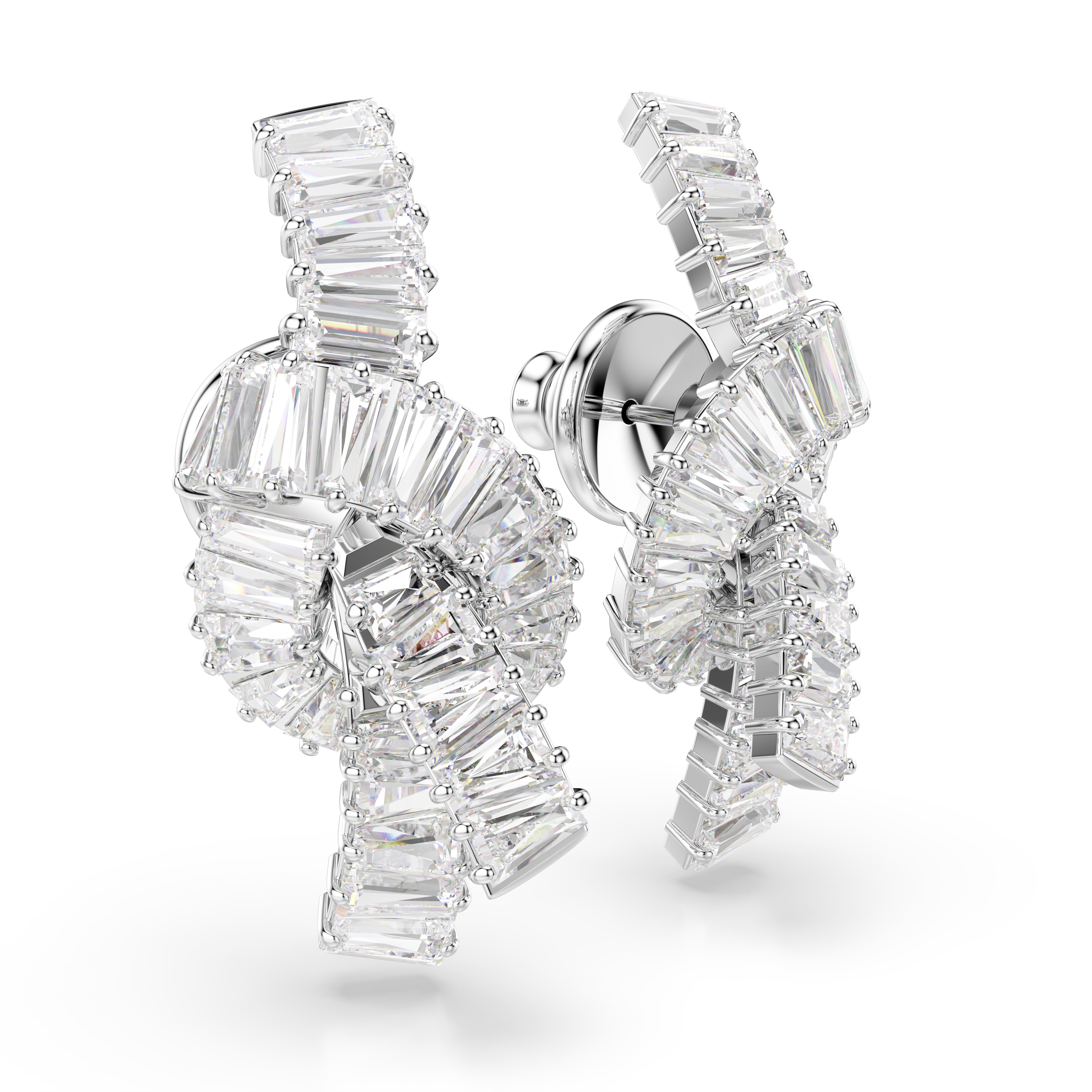 Swarovski Matrix Knot Earrings