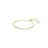 Swarovski Matrix Tennis Gold Tone Sliding Bracelet