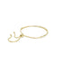 Swarovski Matrix Tennis Gold Tone Sliding Bracelet