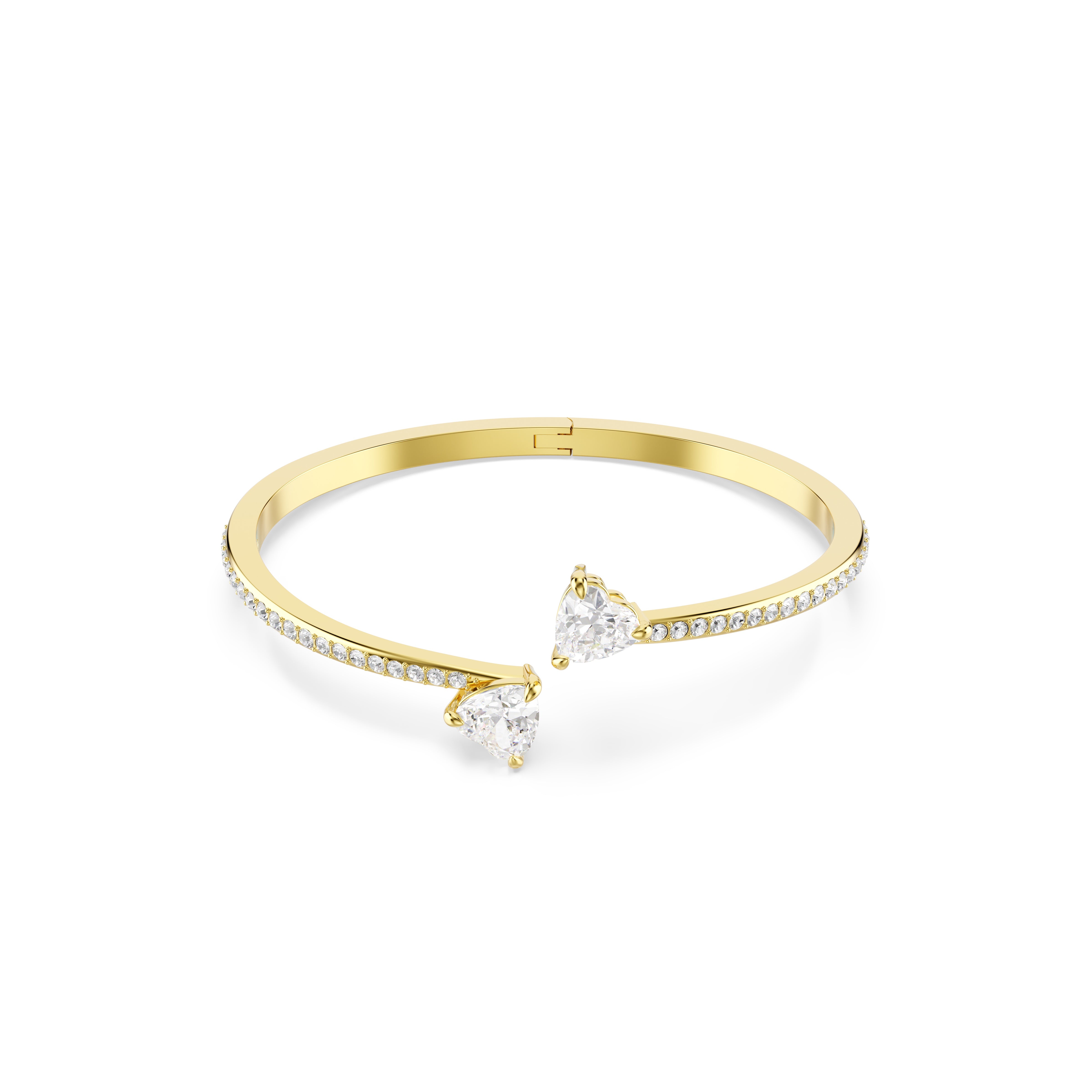Swarovski Mesmera Heart Gold Bangle