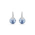 Swarovski Bella Blue Rhodium Earrings