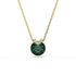 Swarovski Bella Green Gold Tone Necklace