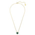 Swarovski Bella Green Gold Tone Necklace
