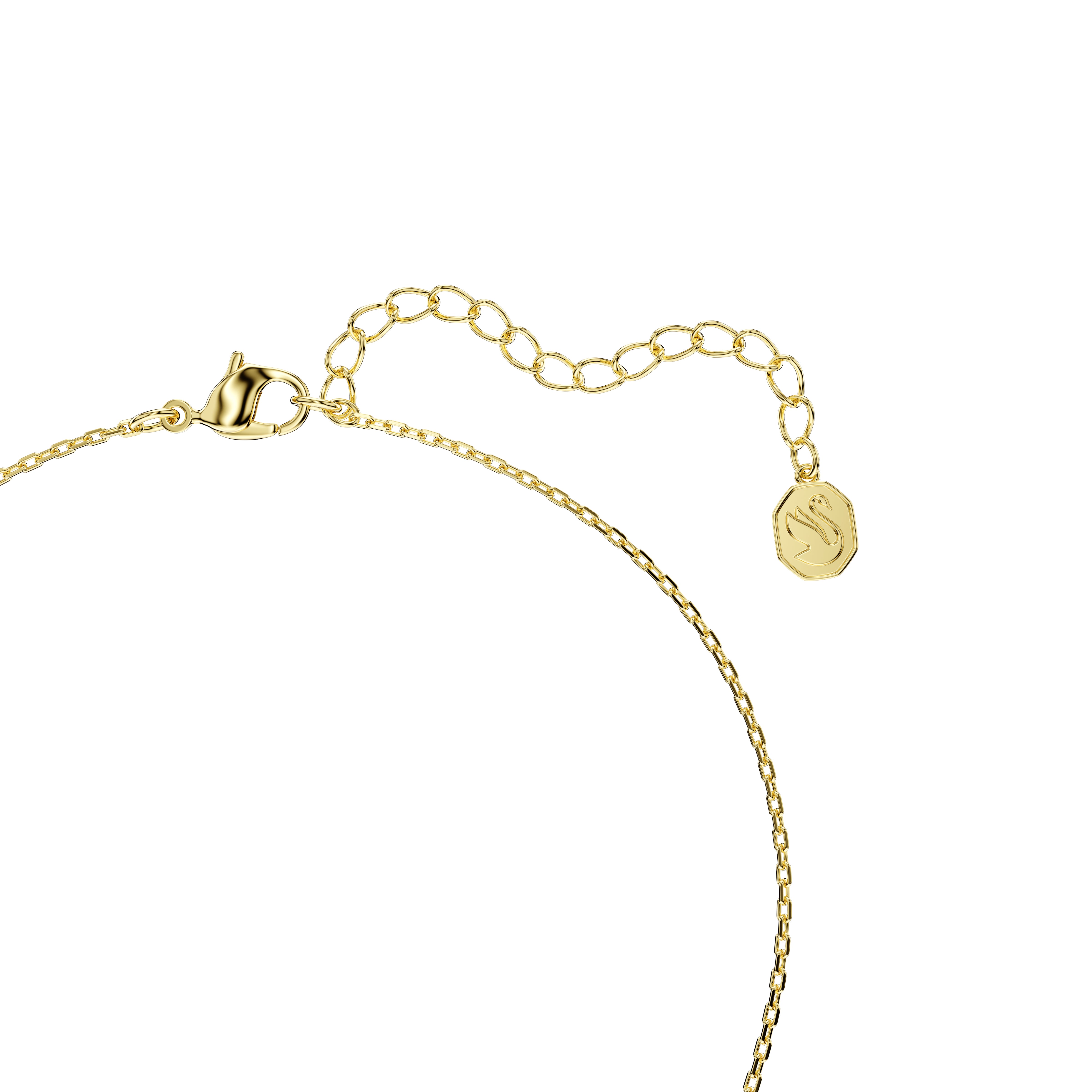 Swarovski Bella Green Gold Tone Necklace