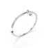 Swarovski Mixed Metal Idyllia Heart Mixed Cuts Bangle