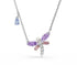 Swarovski Rhodium Ariana Grande Dragonfly Necklace