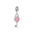 Swarovski Rhodium Idyllia Key Charm